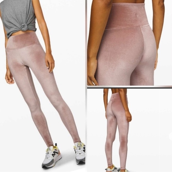 NWOT Lululemon Velvet Wunder Lounge Tights Leggings Pants 28” WOMENS size 4 - Picture 1 of 7